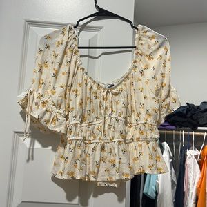 Arizona Off the Shoulder Crop Top